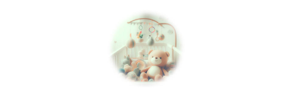 baby toys in cot